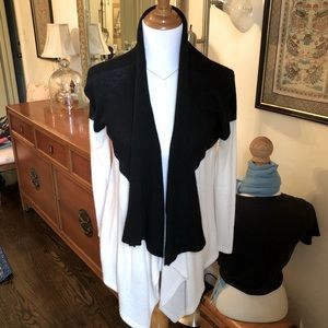 100% Cashmere waterfall sweater by Magaschoni